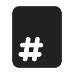 Document Page Bottom Left SVG Icon